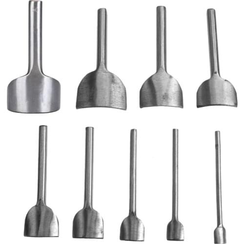 1PCS 10-50MM DIY Leather Punching Tool Leather Craft Half-Round Cutter Punch Strap Tools Belt Wallet Punch Tools