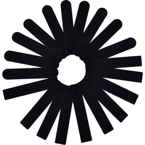 10Pcs Vintage Black Cloth Fountain Pen Case Bag Pen Holder Sleeve Pouch