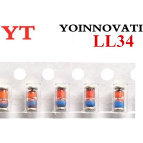 100PCS/LOT ZMM4V7 LL34 4V7 4.7V 0.5W 1/2W Zener Diode SMD diode