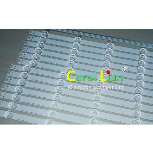 3 conjunto (42 pçs) tira conduzida 12 lâmpada para lg 55 "tv 55ln5700 55ln5200 ln54m550060v12 55ln5400 pola2.0 55 innotek pola 2