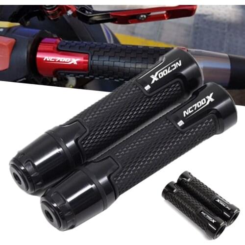Motorcycle CNC Aluminum Accessories Handlebar Hand Grips Handle Bar End Cap For Honda NC 700 NC700S nc700X 2012-2016 7/8''22mm