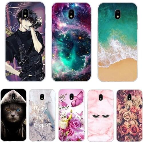 Phone Case For Samsung Galaxy J7 2017 Case J730 J730F Soft TPU Silicone Case For Coque Samsung J7 2017 Cover Shell