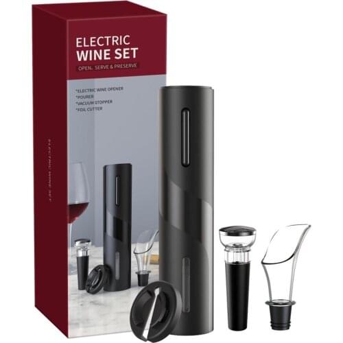 Rechargeable Electric Wine Opener Corkscrew Creative Wine Bottle Opener USB Charging With Gift Box