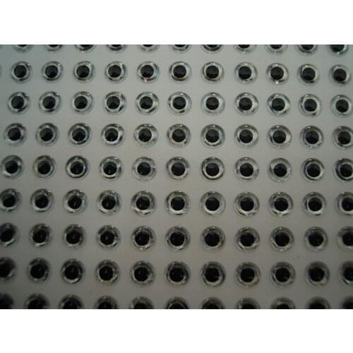 4mm Silver Fishing Eyes Soft Molded 3D Holographic Hard Baits Crankbaits Lure Eyes 500pcs/lot