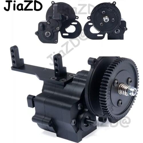 Alloy CNC chassis / gear box transfer case Center Gearbox transmission case 2 Speed for 1/10 Axial Wraith 90018 RC Crawlers T09