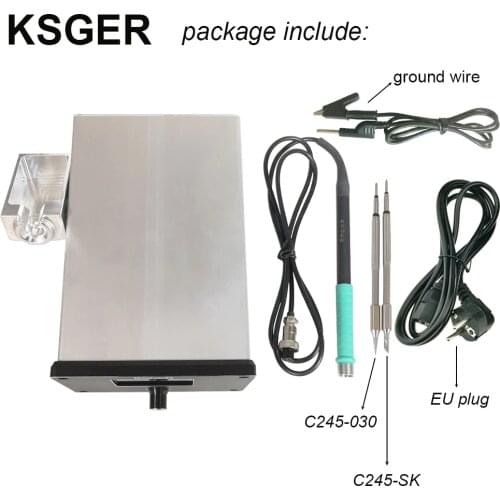 KSGER CNB-245 Soldering Station OLED Electronic Lead Free Welding 3S Rapid Heating Soldering Iron For JBC Tips 130W Power