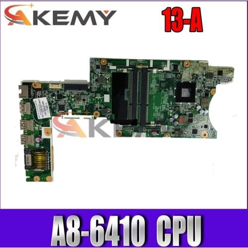 Akemy 769075-501 779642-501 DA0Y72MB6C0 Y72 Laptop motherboard for HP Pavilion X360 13-a Series A8-6410 cpu Mainboard