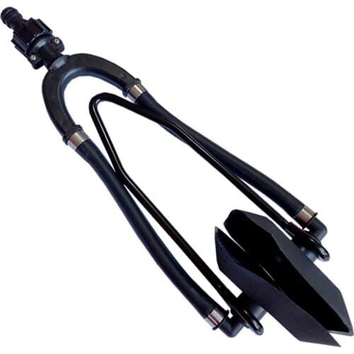 Motor Flusher Rectangular Dual Water Feed Nylon Ear Muffs Outboard Engine Flusher for Boat