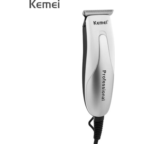 KEMEI Rechargeable Hair Clipper for Men Strong Power Steel Cutter Head Professional Engraving Trimmer Hair Cutting Machine 50G