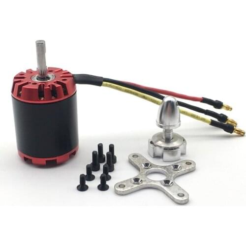 N3548 900kv 2-4S 2826 brushless outer rotor motor glider fixed wing remote control brushless motor power supply power
