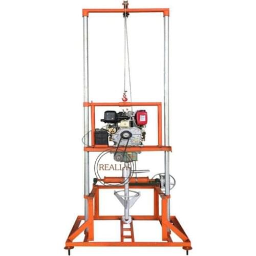 Electric Gasoline Diesel 100M Depth Small Water Well Drilling Machine Portable Drilling Rig of Wells Deep Borehole Drill Truck