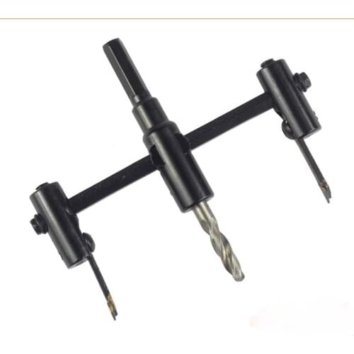 Adjustable metal wood circular hole saw drill bit cutter kit DIY tool 30mm-120mm black alloy blade 30mm-200mm 30mm-300mm