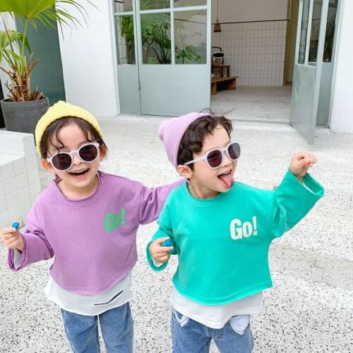 Toddler Girls Shirts Casual Korean Long Sleeve Tops for Boys Kids Clothing 2020 Spring Autumn Fashion Children Shirt 2 3 4 5 6 Y