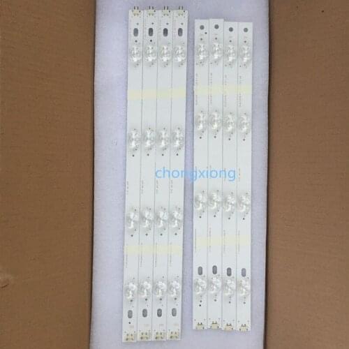 TV Backlight strip 8 PCS(4*A,4*B)825mm LED strip 8 leds For LG 42"TV 42LB5610-CD 42LB5520-CA 42GB6310-CC 42GB6500-CA