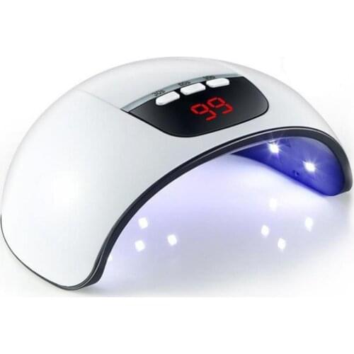 45W USB Smart 15 LED UV Nail Lamp Gel Polish Dryer Manicure Apparatus Phototherapy Manicure Lamp Fast Curing Manicure Light Lamp