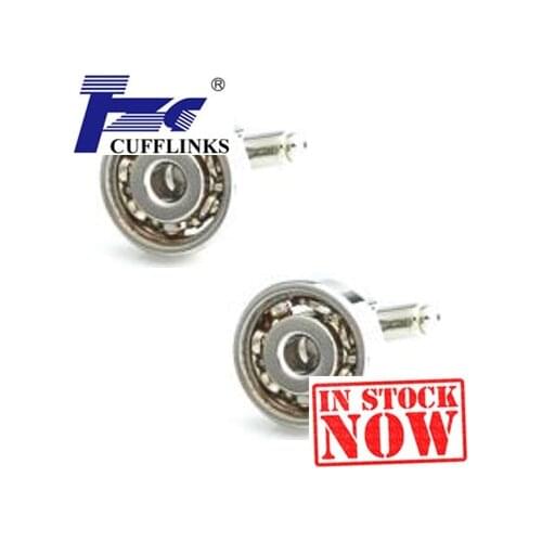 Roller Cufflink Cuff Link 2 Pairs Free Shipping Promotion