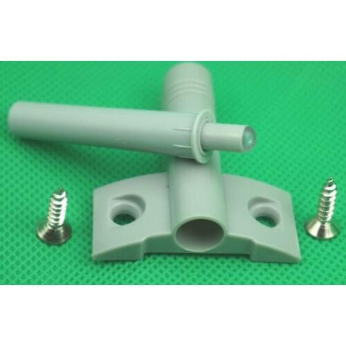 5x Wardrobe Cabinet Door Drawer Push To Open System Damper Buffer Push & 10Screw