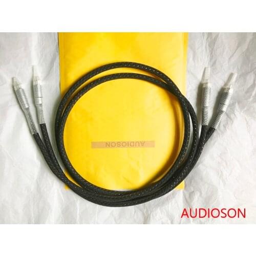 AUDIOSON audio interconnect cable with SILVER plated RCA connectors