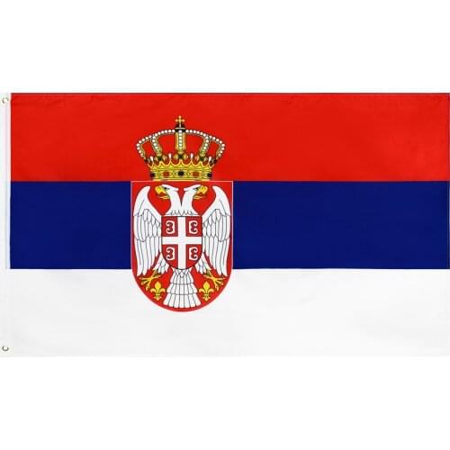 Flaglink 3x5fts 90*150cm SRB RS Republika Srbija Serbia flag