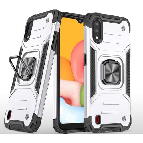 Magnetic Case Cover for Samsung Galaxy A01 Case Samsung A01 Armor Shockproof Military Defender Car Holder Phone Case A 01