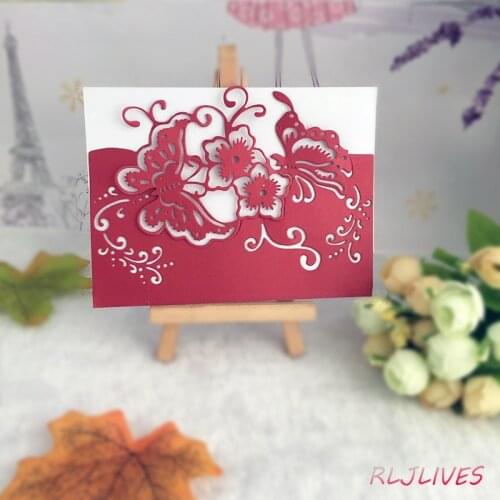 Butterfly Flower Metal Cutting Dies Stencils for DIY Scrapbooking Stamp/photo album Decorative Embossing DIY Paper Cards