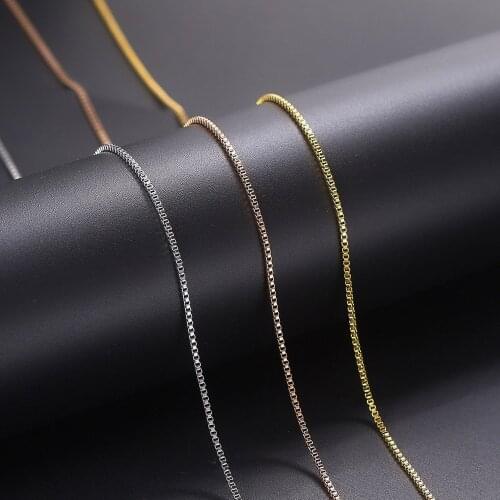 ZHOUYANG Choker Chain Necklace For Women Christmas Gift Kpop Accessories Wholesale Stainless Steel Jewelry On The Neck Gift C027