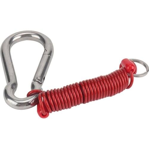 Trailer Spring Rope Safety Buckle,Zip 4 Foot Breakaway Cable 80-01-2140
