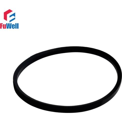 V-Belt O/Z Type Closed-Loop Rubber Black Washing Machine Belt O-400/410/420/450/460/470 Transmission Drive Belt Replacement