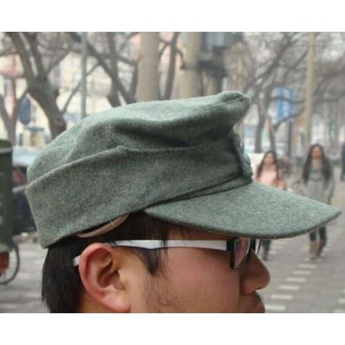WWII WW2 GERMAN ARMY MILITARY ELITE WH EM M43 PANZER WOOL FIELD CAP IN SIZES Reproduction Military Store 5605101