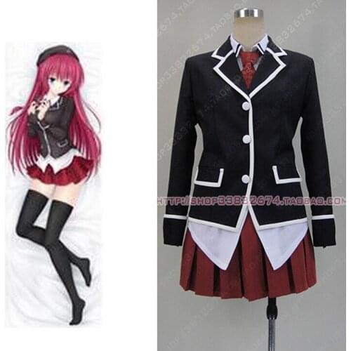 2012 TRINITY SEVEN Levi Kazama cosplay costume custom any size
