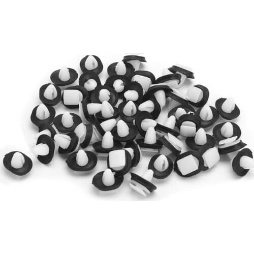 50x Exterior Side Moulding Rub Bumpstrip Lower Door Trim Clips For Fiat Ducato F19A