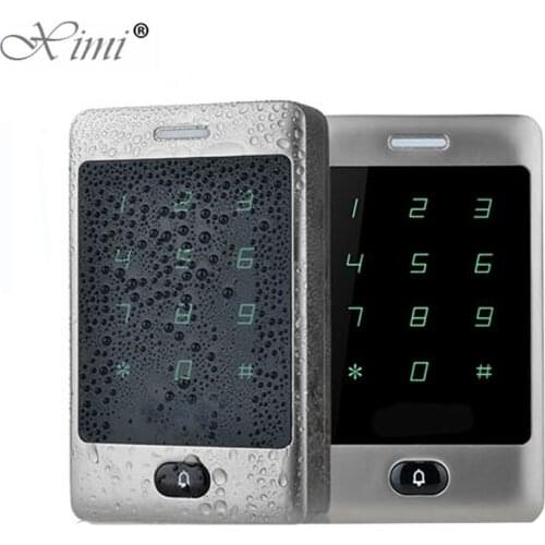 Good Quality Standalone Single Door Access Controller 8000 Users Metal Surface Waterproof RFID Access Control Reader System
