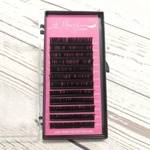 Individual eyelash extension supplies False professional Faux mink Eyelashes Extensions Russian Volume Lashes Do private label