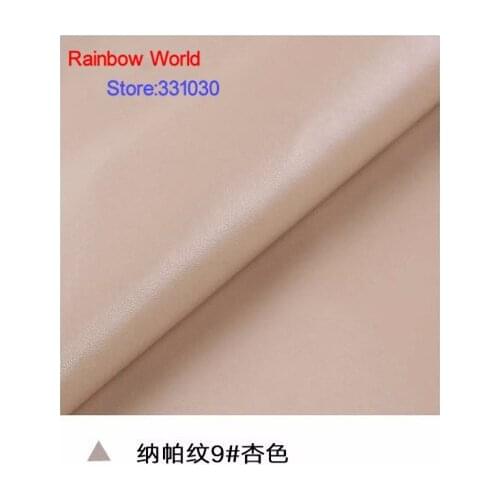 High Quality Nappa Stripes vein grain PU Leather fabric for DIY sewing sofa bed shoes bags Garment material(138*100cm)