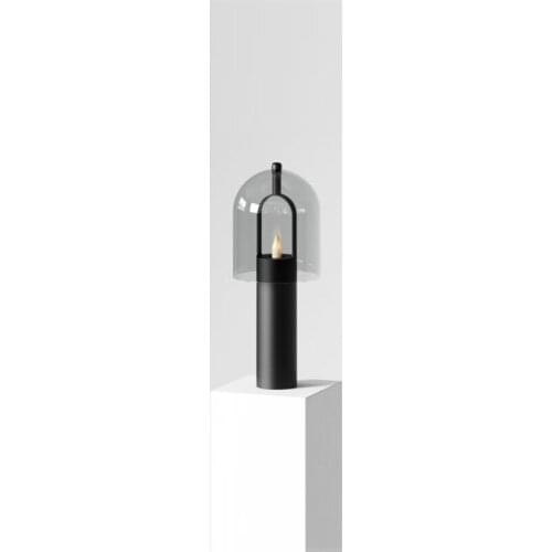 Nordice nicho de parede mirror light wood bedroom aisle dining room home deco lampara pared