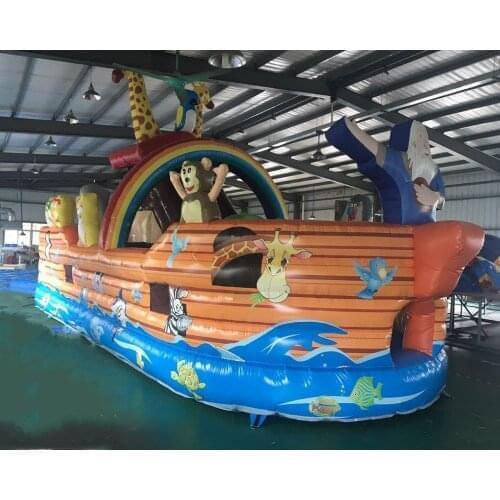 New design outdoor inflatable playground inflatable obstacle course for kid funny inflatable sports game