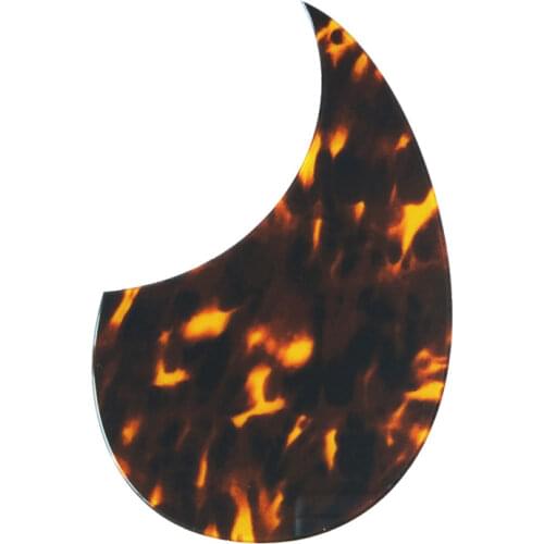 Pleroo Custom Guitar pickgaurd - Great quality OM Acoustic Guitar pick Gaurd, Tortoise 1
