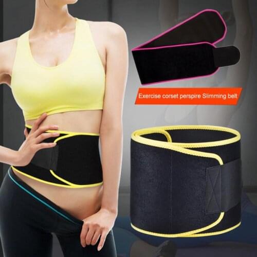 Sports Waist Trainer Corset Thermo Shaper Fitness Waist Trainer Corset Sports Workout Gym Adjustable Exercise Elastisweat Belt