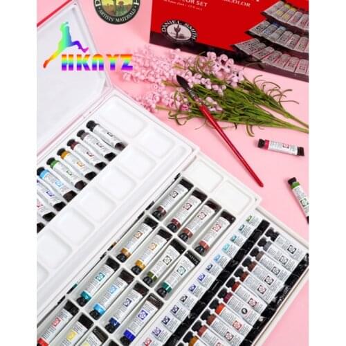 1sets American Original Daniel Smith 36 Colors Watercolor Paint Set Master 5ml Delicate Water Color Painting
