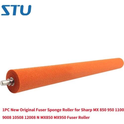 1PC New Original Fuser Sponge Roller for Sharp MX 850 950 1100 9008 10508 12008 N MX850 MX950 MX1100 MX9008 MX10508 Fuser Roller