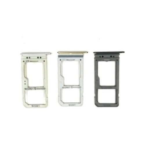 100PCS/Lot SIM Card Slot SD Card Tray Holder Adapter Single SIM and Dual SIM for S8 G950 S8 Plus G955