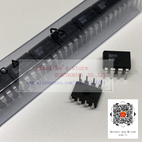 [ 5pcs/1lot or 10pcs/1lot ]100%New original: IR2111PBF IR2111 2111 - IC DRIVER HALF-BRIDGE 8-DIP