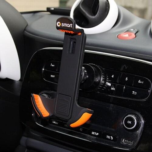 Car Mobile phone holder For Mercedes new smart 453 Forfour Fortwo provides car navigation charging support for your mobile phone