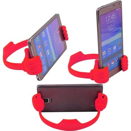 Lazy Thumb Stand Portable Multifunction Multi-angle Adjustable Thumbs up Cell Phone Holder for Home