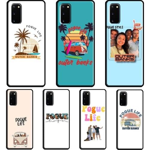 Vintage Pogue Life Outer Banks Cover For Samsung Galaxy S20 FE S21 Ultra Note 20 Note9 Note10 S8 S9 S10 Plus Phone Case