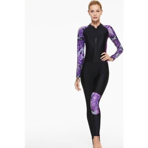 Long Sleeve Sbart Wetsuit Surf Scuba Diving Suit Women Freediving Suit Wet Suit For Swimming Snorkeling Tute Donna Estive