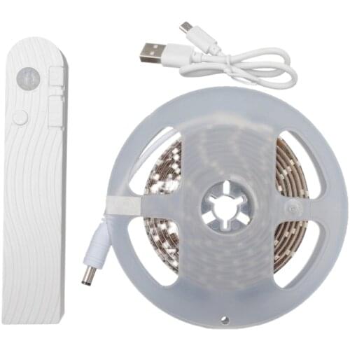 Rechargeable section body sensors under the bed lamp with night light lamps wardrobe cabinet light corridor lights porch lights