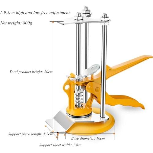Tile Top Block Support Height Adjustment Holder Tile Positioning Auxiliary Tool Leveler Wall Locator