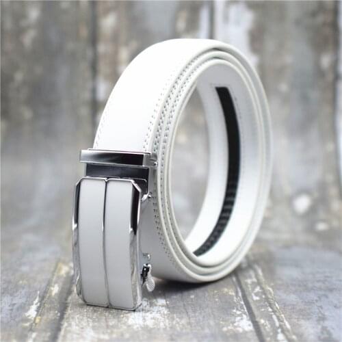 Cow Leather Belt 2021 Luxury Brand Waist Belt for Women/men White/blue/coffee/red/black Automatic Buckle Designer Belt Men/women