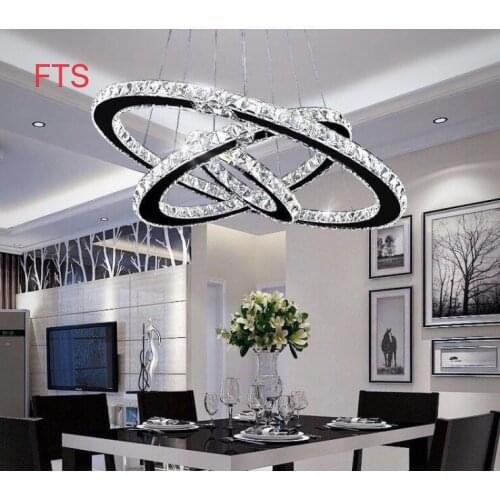 Modern minimalist LED chandelier dining room bedroom crystal chandeliers living room chandelier household lamps